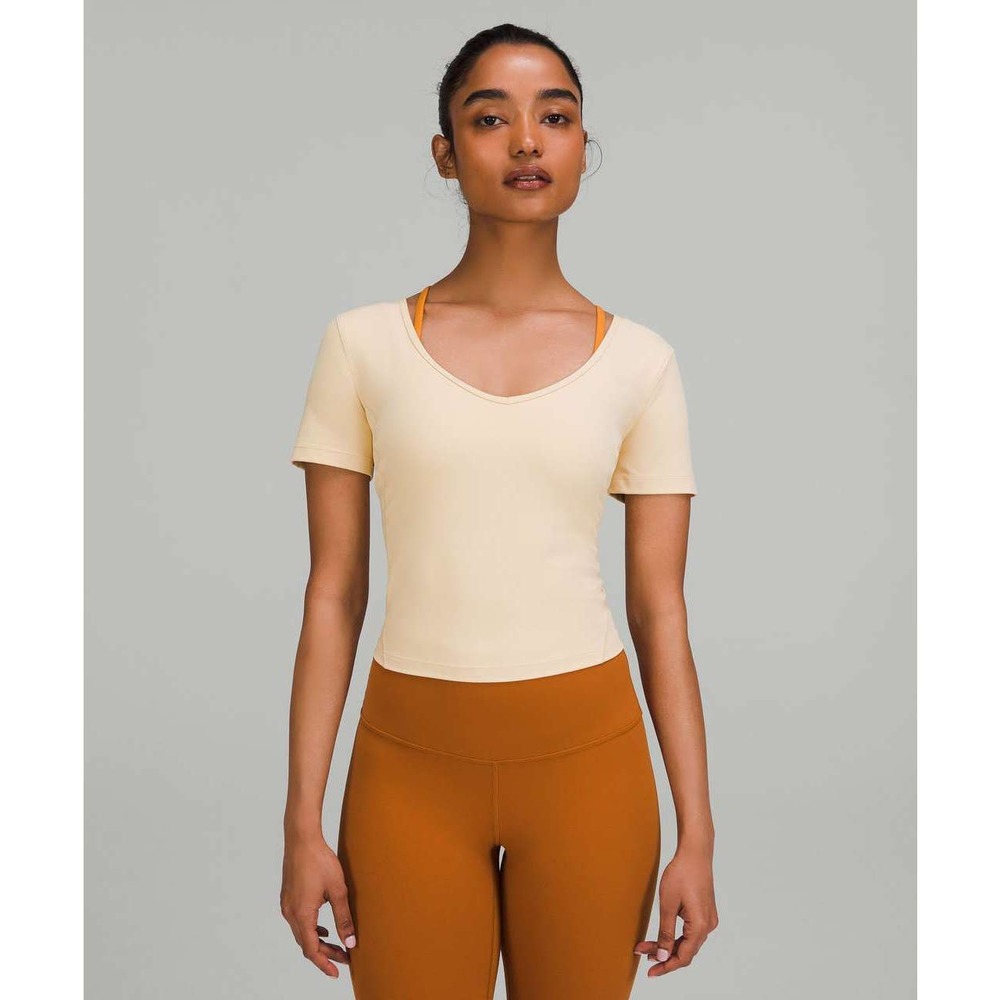 Lululemon | Align Tee | Prosecco | 6 | NWT